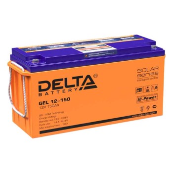 Аккумулятор Delta 12V 150Ah GEL 12-150 